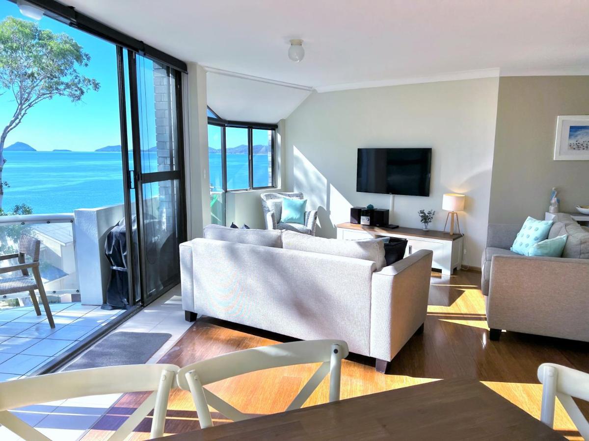 Tranquil Escape - Koala Hotspot - 2 Bed 2 Bath Apt Spectacular Sea Views Soldiers Point Exterior foto